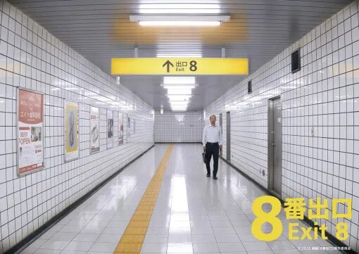 『8番出口』まさかの実写映画化。なんと東宝配給で、地下通路も「おじさん」も実写再現でストーリー付き 『8番出口』まさかの実写映画化。なんと東宝配給で、地下通路も「おじさん」も実写再現でストーリー付き