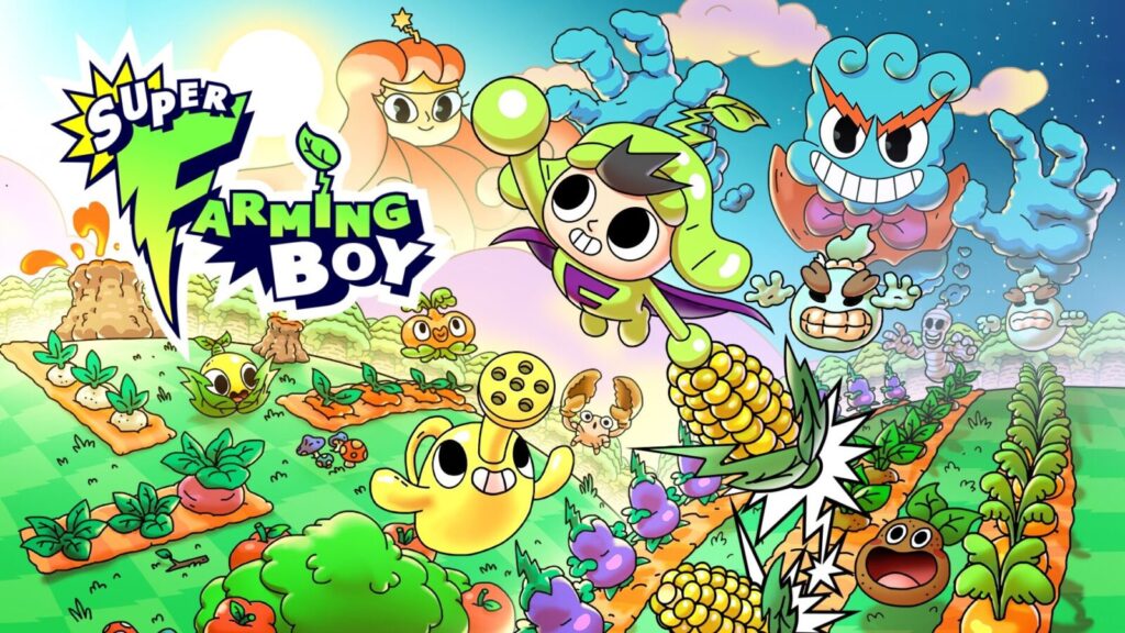 【Super Farming Boy】農具に"俺はなる"！ハチャメチャ農業アクションがPCに殴り込み！体験版で今すぐカオスな収穫祭だ！