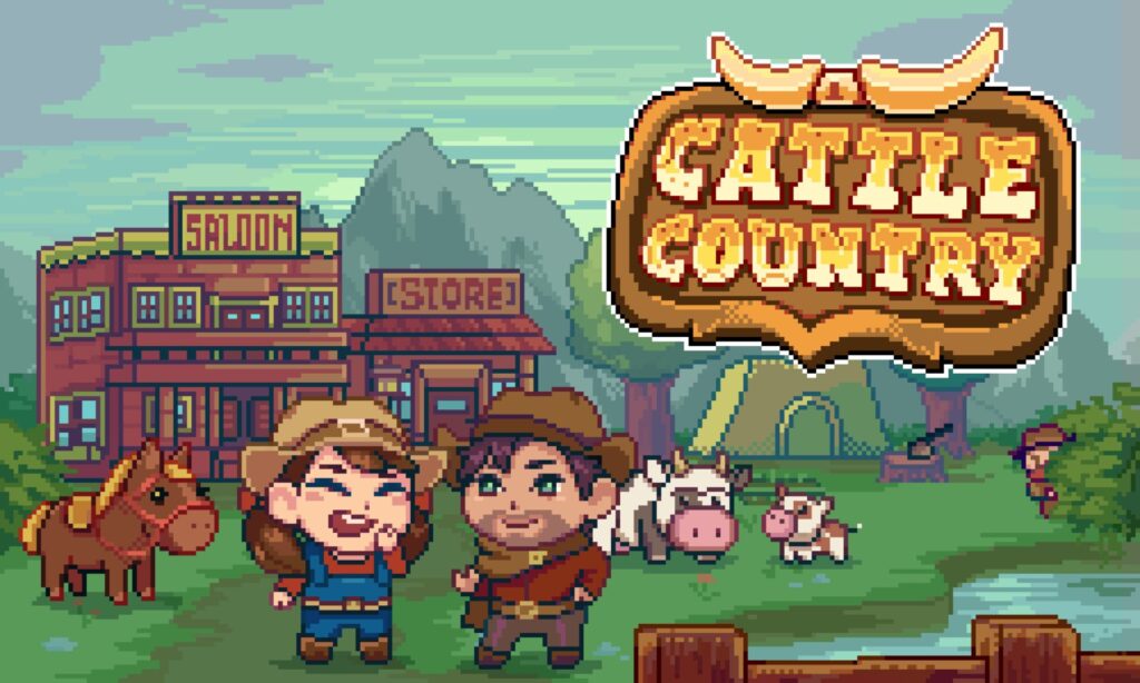 ほのぼの西部劇ライフシム『Cattle Country』デジタル版が5月27日発売！