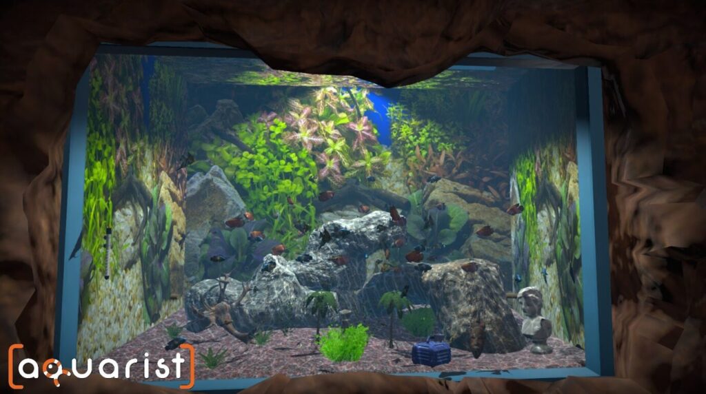 水槽という名の小宇宙を創造せよ。癒やしと経営が同居するアクアリウム・シム『Aquarist』 #aquarist