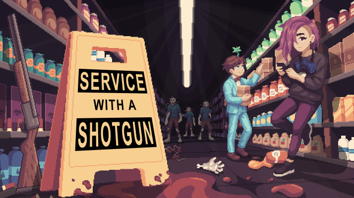 接客は死と隣り合わせ。終末世界のワンオペコンビニ経営FPS『Service with a Shotgun』極限のブラック労働 #ServicewithaShotgun