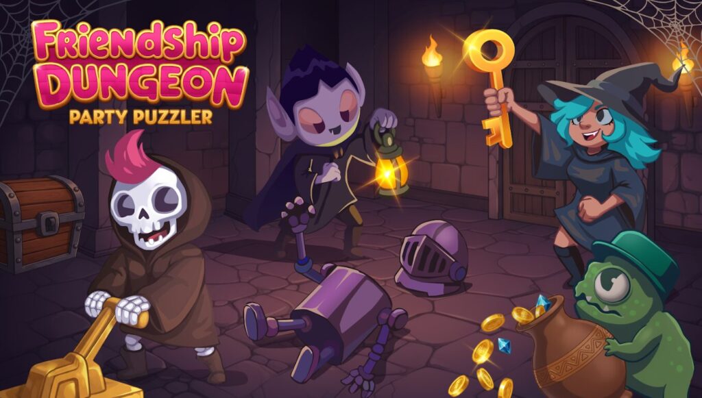 タイルを動かせ、友情が試される――協力と混沌のパズルダンジョン体験「Friendship Dungeon: Party Puzzler」 #friendshipdungeonpartypuzzler