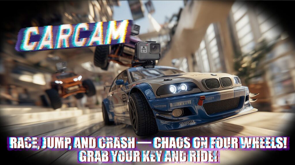 子供の頃の夢、叶う。RCカー視点で巨大な家を爆走する『CarCam』はカオスで最高な遊び場だった #carcam