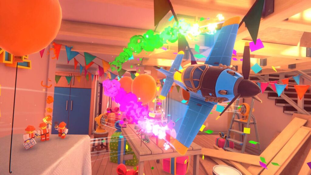 童心に帰って「おもちゃの飛行機」で家中を破壊せよ！『House Fighters: Total Mess』 #totalmess