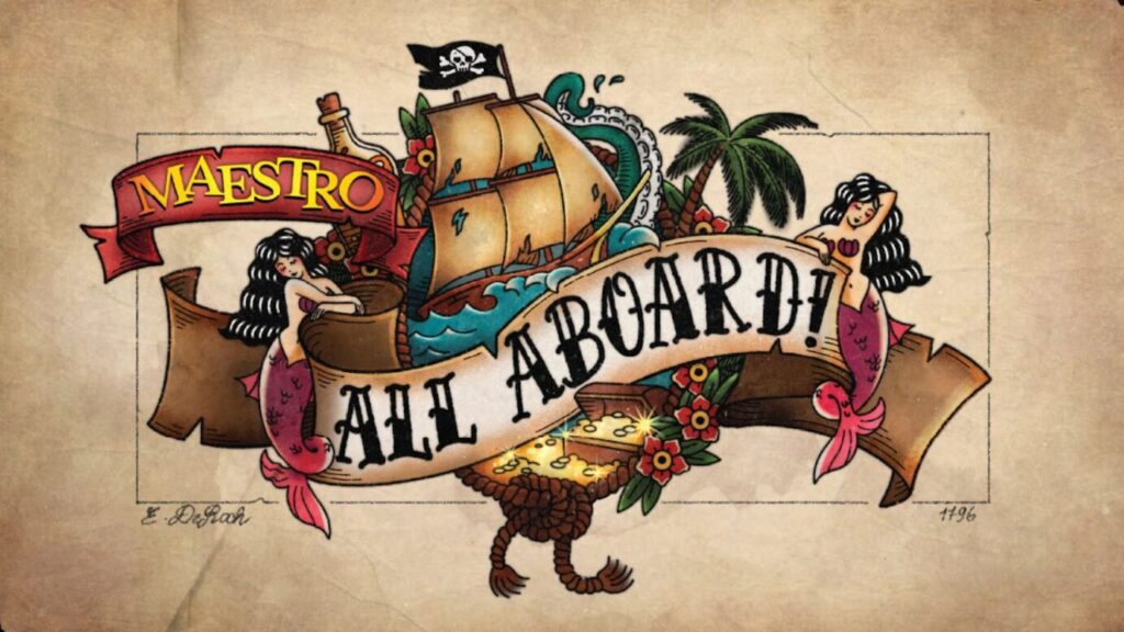 指揮棒を捨てて海へ出ろ!VRリズムの傑作『Maestro』新DLCは「パイレーツ・オブ・カリビアン」とクラーケンが支配する狂想曲 #Maestro 指揮棒を捨てて海へ出ろ!VRリズムの傑作『Maestro』新DLCは「パイレーツ・オブ・カリビアン」とクラーケンが支配する狂想曲 #Maestro