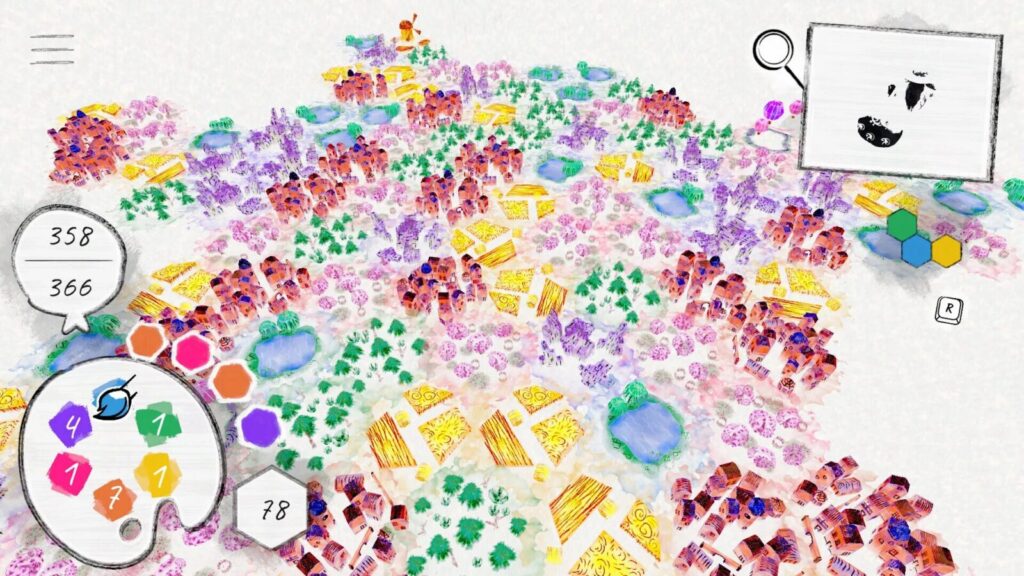 まるで水彩画を描くような癒やし体験！パズルと戦略が融合した『Serendipalette』体験版プレイレビュー #Serendipalette