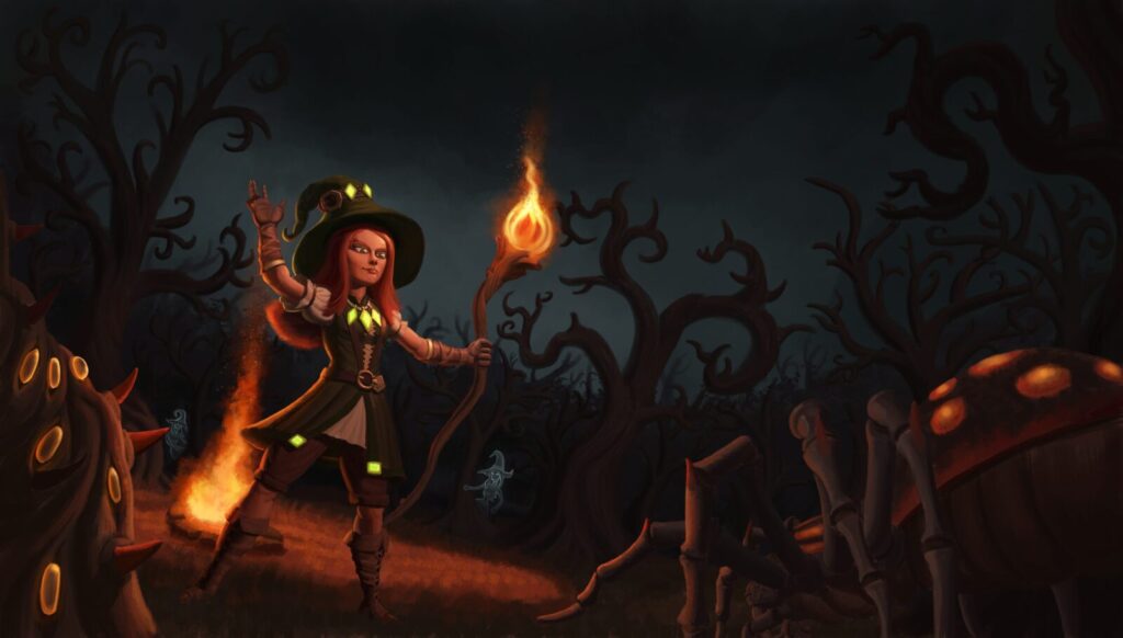 魔法の光で悪夢を切り裂く！中毒性抜群のローグライト・アクション『Kindling』 #Kindling