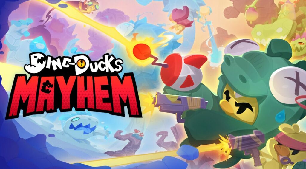 恐竜×アヒルが戦場を埋め尽くす！弾幕と爆発のツインスティック・シューター『Dino-Ducks Mayhem』体験版プレイレポ #dinoducksmayhem