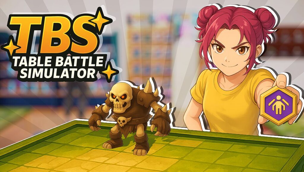 フィギュアショップ経営とオートバトルが融合！新作『Table Battle Simulator』で最強のコレクターを目指せ #tablebattlesimulator