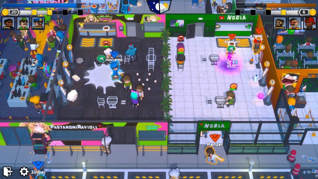 料理を運ぶか、敵を壊すか。友情破壊必至のレストラン妨害アクション『Kitchen Wars』レビュー #KitchenWars