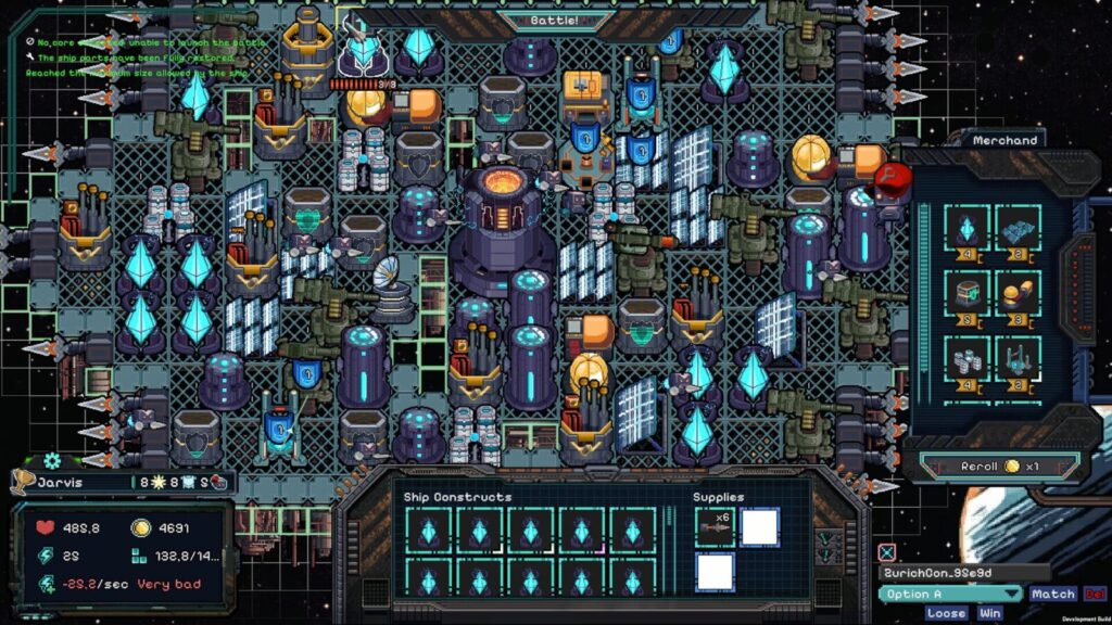 最強の宇宙要塞を設計せよ！構築と破壊がループする戦略オートバトル『NebulArena』プレイテスト #nebularena