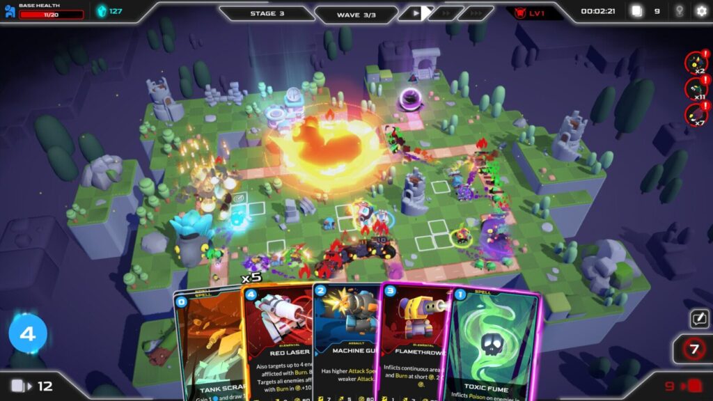 デッキ構築×タワーディフェンスの狂乱！『Mini Tank Mayhem』でエイリアンを殲滅せよ #minitankmayhem