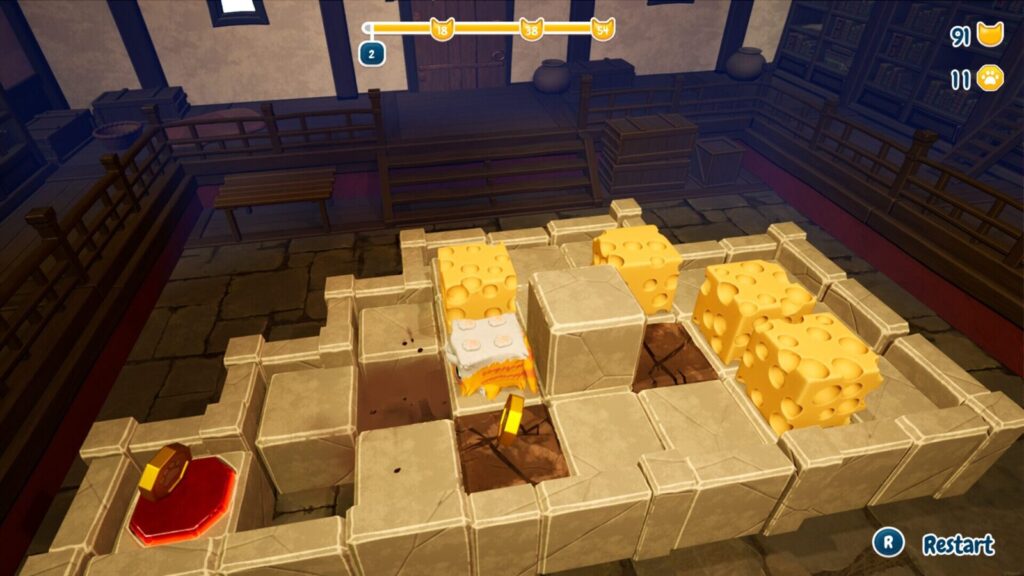 猫とチーズが織りなす極上パズル！『Lost in Cheese』がもたらす至福の脳トレ体験 #lostincheese