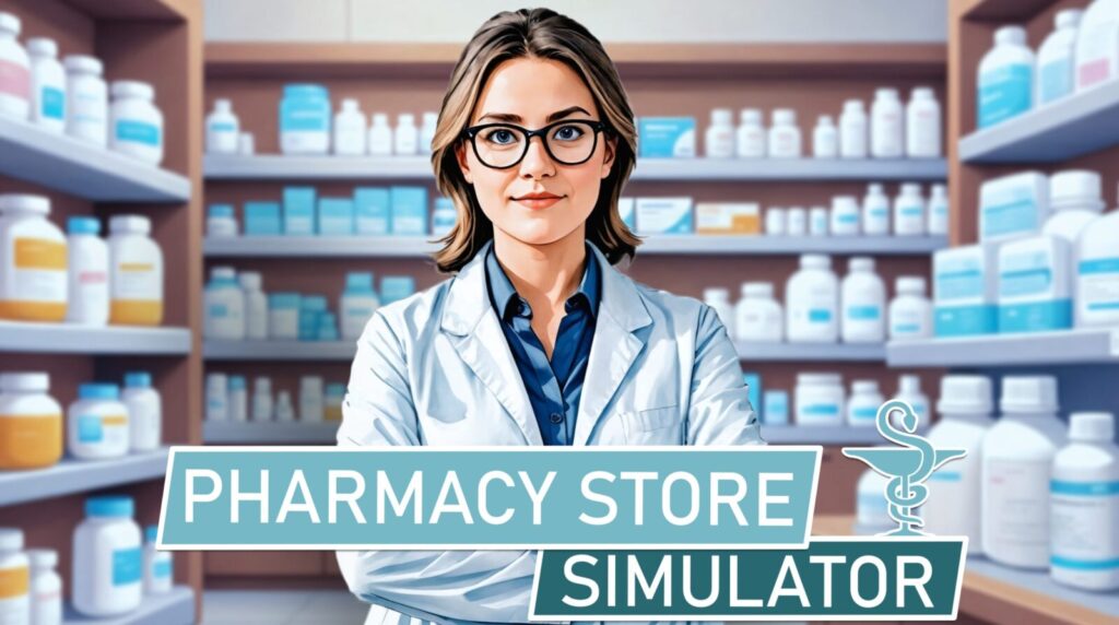 白衣をまとって街の健康を守れ！『Pharmacy Store Simulator』が魅せる、ただの売り子に留まらない薬剤師ライフの全貌 #pharmacystoresimulator