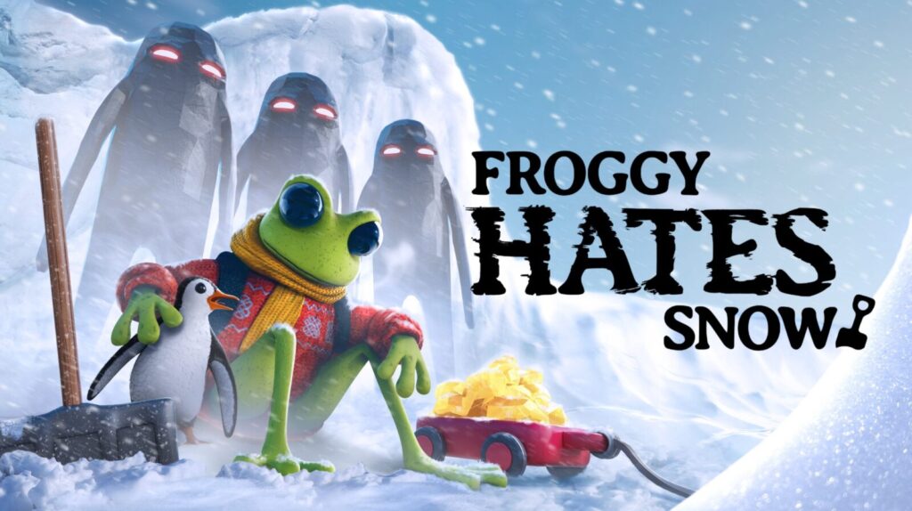 雪山に挑むカエルが可愛すぎる!除雪と激闘が病みつきになるローグライク『FROGGY HATES SNOW』プレイレビュー #FROGGYHATESSNOW 雪山に挑むカエルが可愛すぎる!除雪と激闘が病みつきになるローグライク『FROGGY HATES SNOW』プレイレビュー #FROGGYHATESSNOW