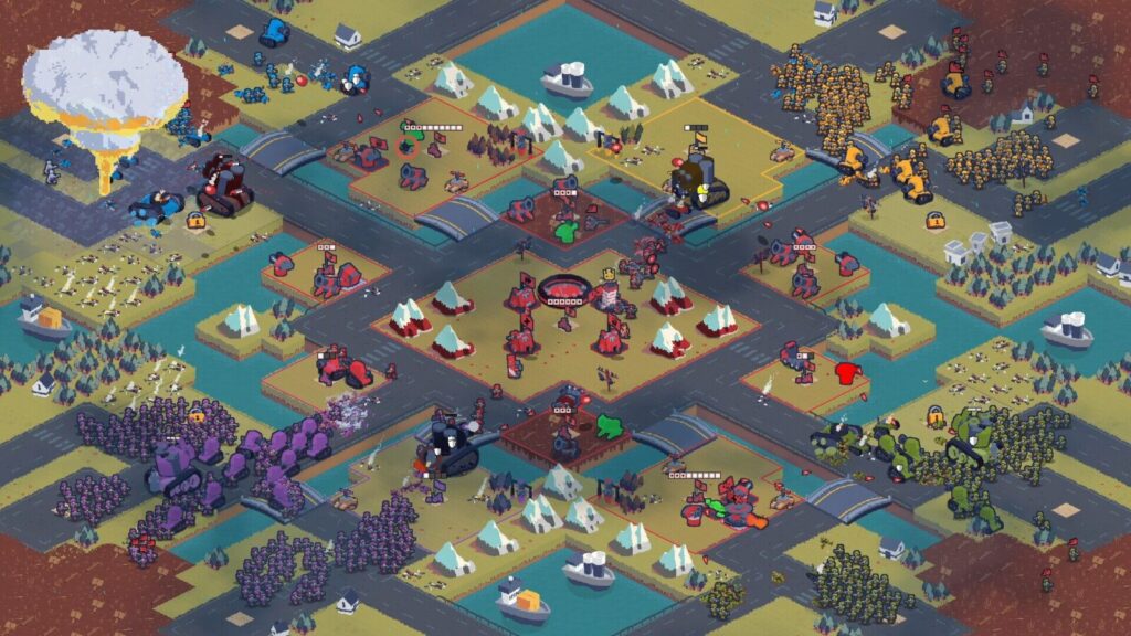 5分で味わう混沌と至高の戦略！高速RTS×タワーディフェンス『デスクウォーズ：兵団乱闘』が面白すぎる #DotDEFENCE