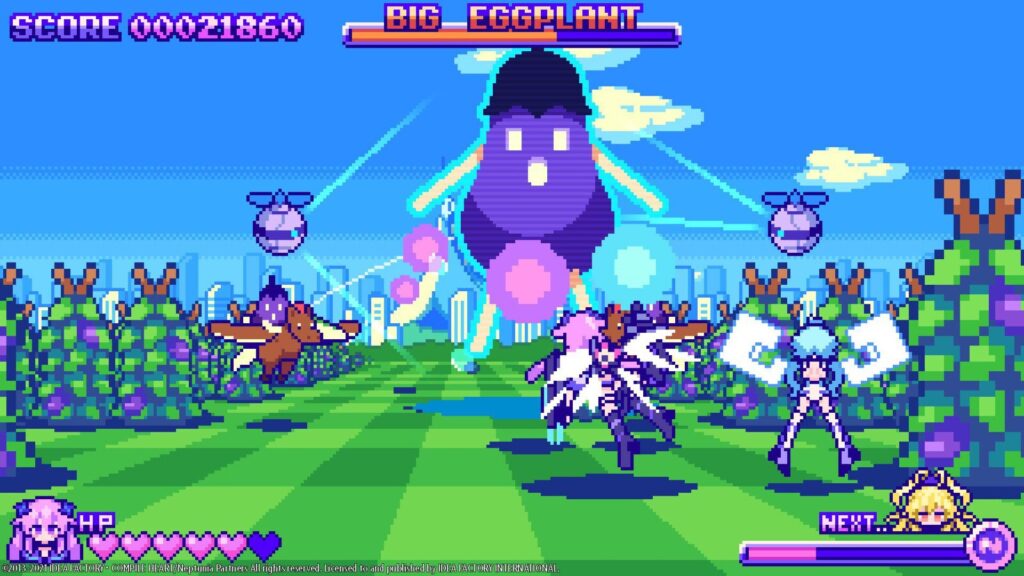 電脳の空を撃ち抜け！レトロ風味の爽快レールシューター『Dimension Tripper Neptune: TOP NEP』が魅せる極上のアーケード体験【掘り出しネプ！】 #TopNep