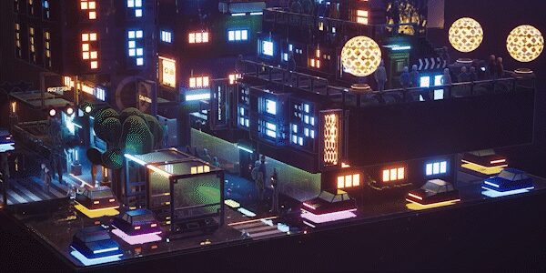 [PRESS]サイバーパンク風のジオラマ作成ゲーム『Midnight Moments』がSteamで2025年7月31日にリリース