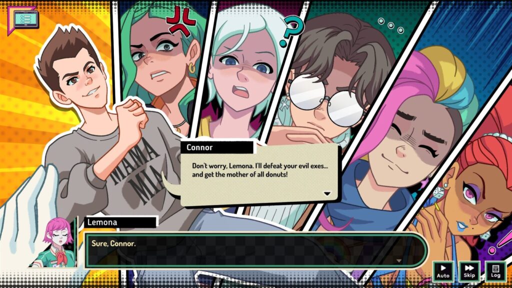 客の悩みを甘い一品で解決！アメコミ風経営＆恋愛シミュレーション『High Times - Dating/Cooking Sim』体験版プレイレビュー #hightimesdonut