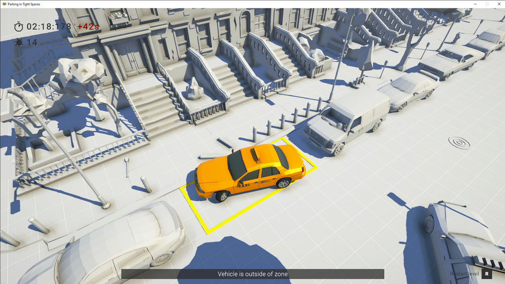 隙間ねじ込み系ドライビングパズル『Parking in Tight Spaces』レビュー：ミリ単位の精密駐車から破壊の力技まで楽しめる中毒作 #tootighttopark