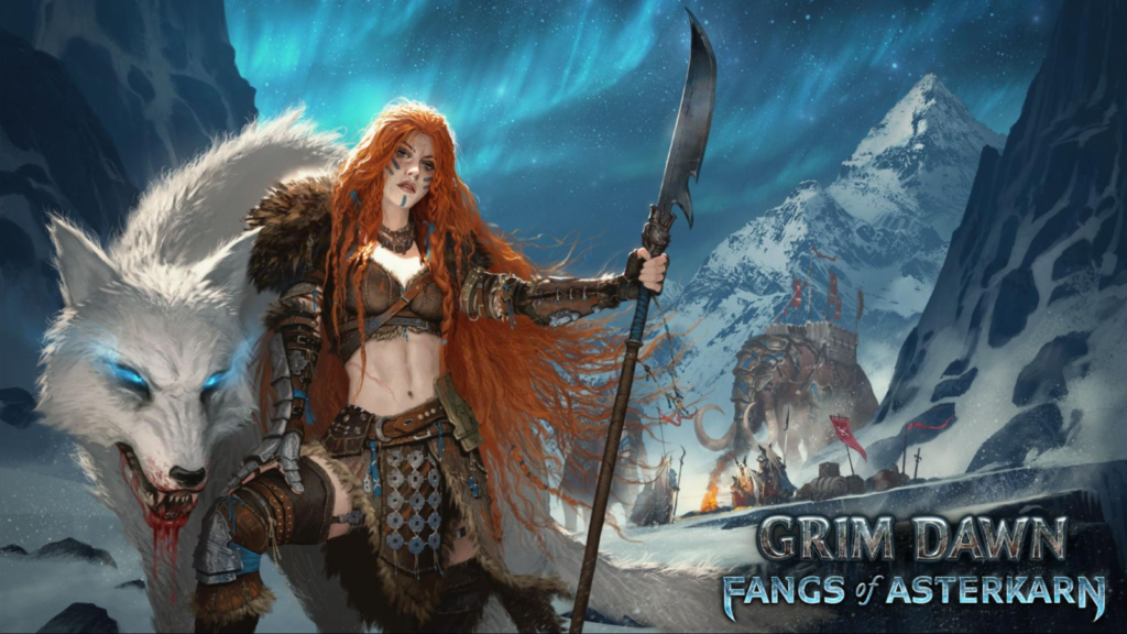 『Grim Dawn - Fangs of Asterkarn』レビュー：雪原と獣化がもたらすビルド構築の極致！ハクスラの金字塔が放つ大型拡張DLC #GrimDawn