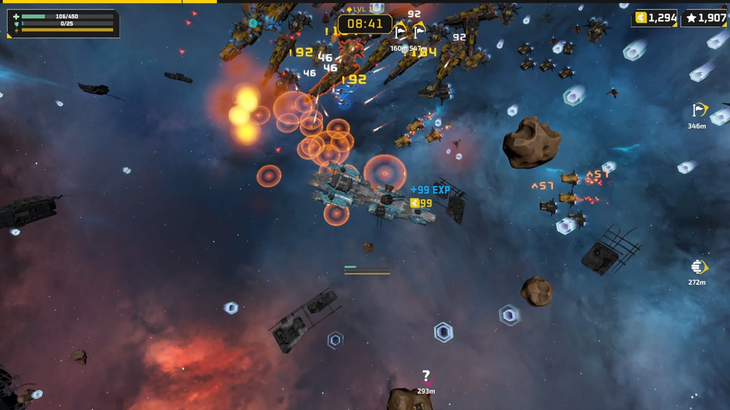 巨大戦艦を指揮し全方位の弾幕で銀河を制圧せよ！宇宙艦隊ローグライク『Sublight』プレイレビュー #Sublight