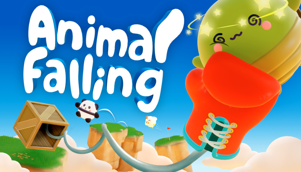 自作の罠で友人を蹴落とせ！3D空間で滾る友情破壊アスレチックレース『Animal Falling』レビュー #AnimalFalling