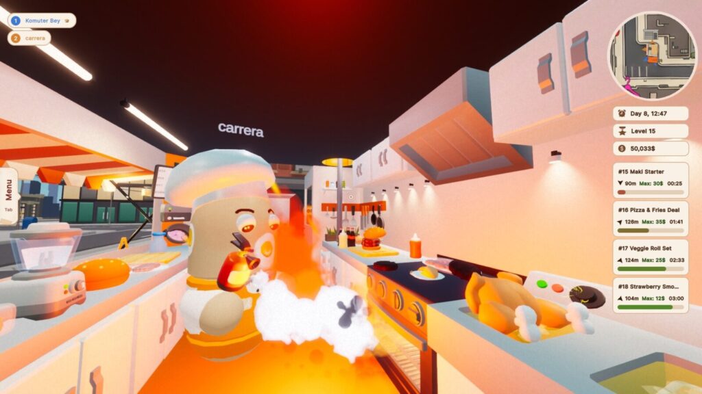 走る厨房で料理も配達も大混乱！『Hot Meals Fast Wheels - Prologue』レビュー #hotmealsfastwheelsprologue