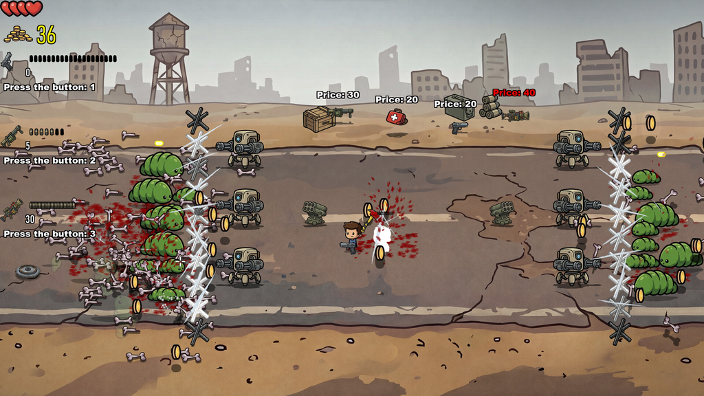 ワンコインで味わう怒涛のゾンビ防衛劇!タワーディフェンス×全方位アクションの快作『Zombuffoonery』プレイレビュー #Zombuffoonery ワンコインで味わう怒涛のゾンビ防衛劇!タワーディフェンス×全方位アクションの快作『Zombuffoonery』プレイレビュー #Zombuffoonery