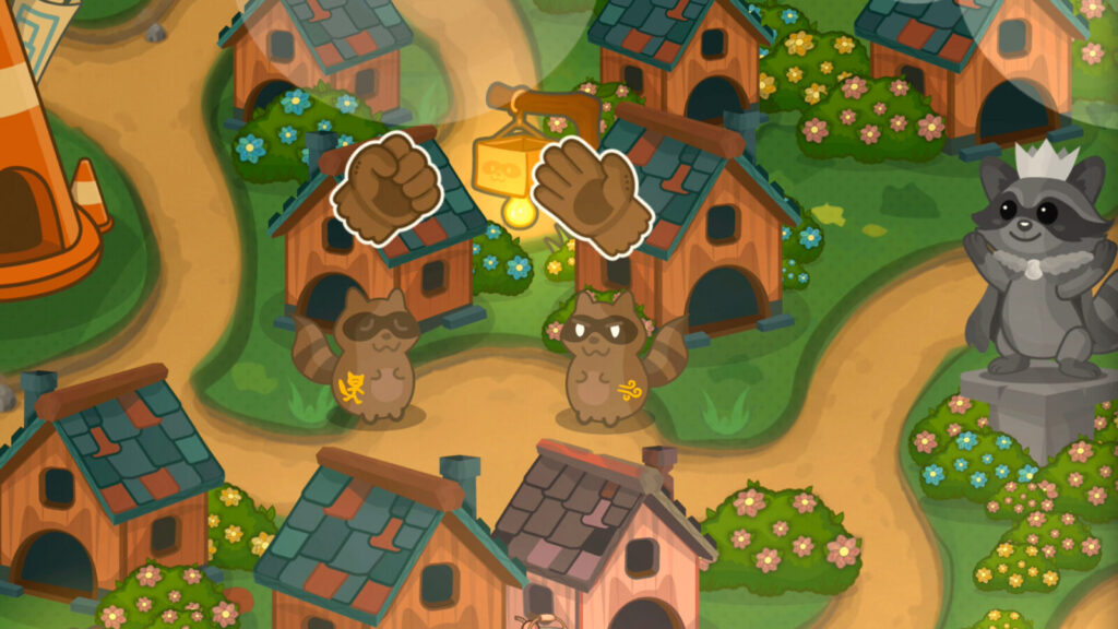 『Raccoon Valley Tycoon』レビュー：お宝の山を吸い込み、帽子まみれのアライグマと村を育てる癒やし系インクリメンタル #rvt
