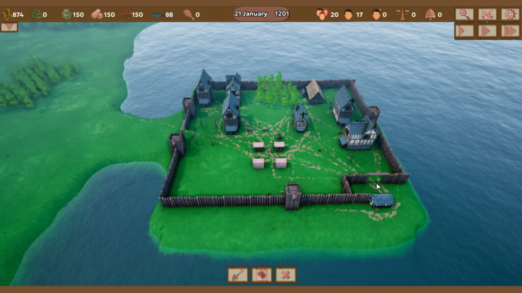 街を育て、城壁で守れ！中世の暮らしと防衛を両立する『Towerfolk』レビュー #Towerfolks
