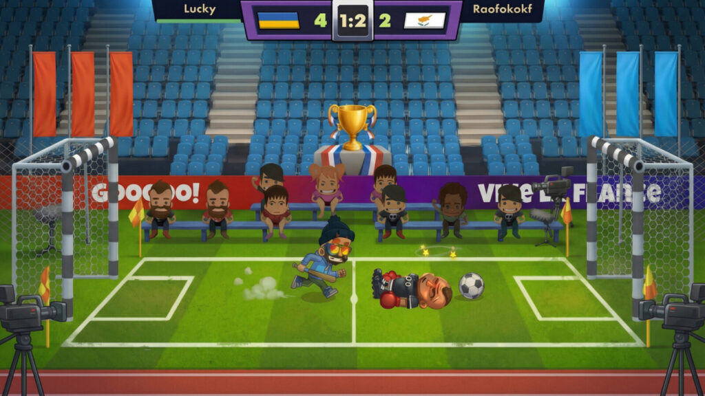 ゴール前がそのままバトル会場！『1x1 Street Football: mini soccer PvP』特殊技で競り合う1対1サッカー #1x1StreetFootball